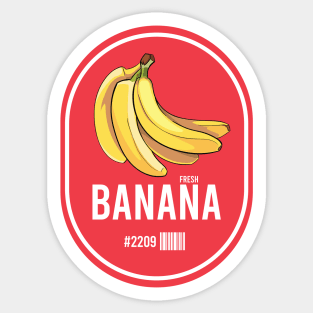 funny banana halloween costume Sticker